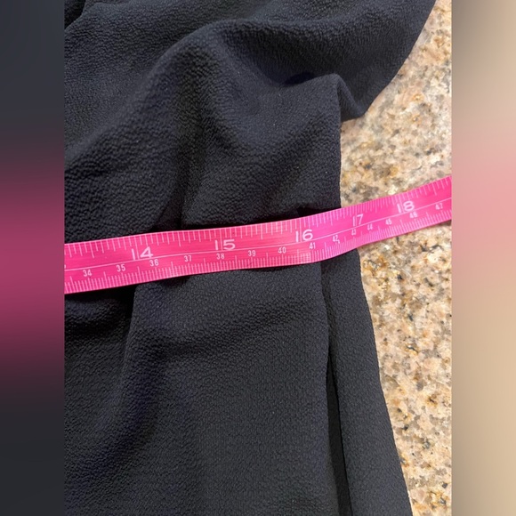 London Times Women’s Cold Shoulder Ruffle Tank Jumpsuit Flowy Wide Leg NWT - Picture 13 of 15